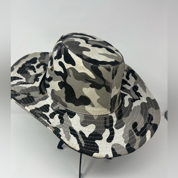 JOHN DEERE Bucket Hat Cammo Sun Hat Camouflage Farming Fishing Yard Outdoor - Picture 3 of 6